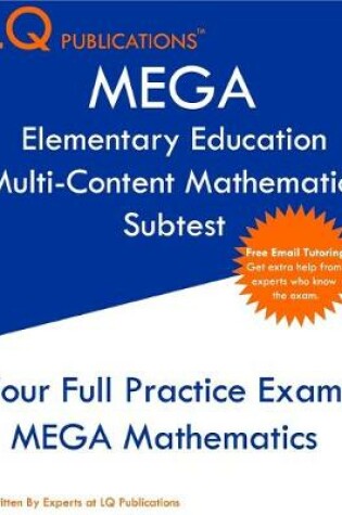 Cover of MEGA Elementary Education Multi-Content Mathematics Subtest