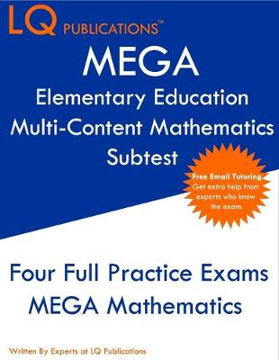 Book cover for MEGA Elementary Education Multi-Content Mathematics Subtest