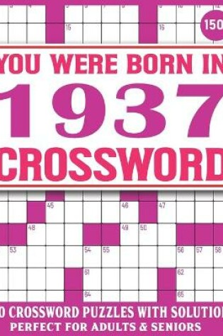 Cover of Born In 1937 Crossword Puzzle Book