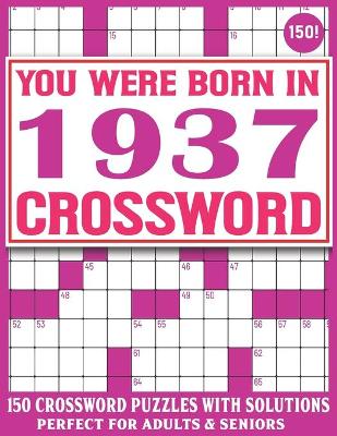Cover of Born In 1937 Crossword Puzzle Book