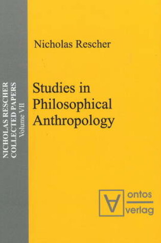 Cover of Studies in Philosophical Anthropology