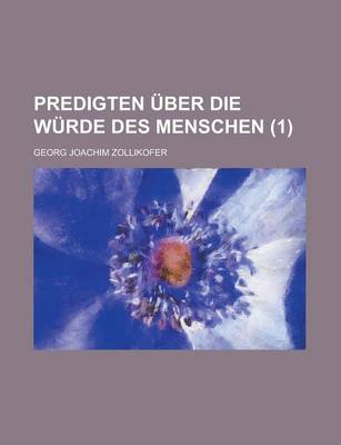 Book cover for Predigten Uber Die Wurde Des Menschen (1)