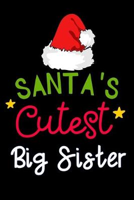 Book cover for santa's cutest Big Sister