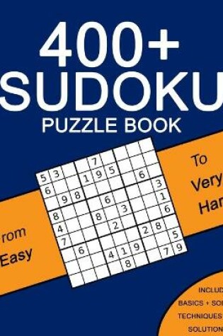 Cover of 400+ Sudoku Puzzle Book