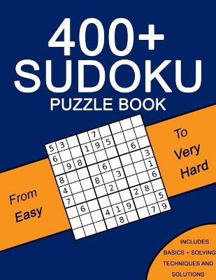 Book cover for 400+ Sudoku Puzzle Book