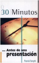 Book cover for 30 Minutos - Antes de Una Presentacion