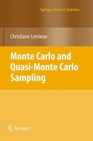 Cover of Monte Carlo and Quasi-Monte Carlo Sampling