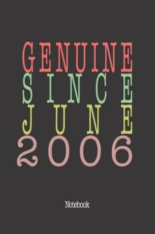 Cover of Genuine Since June 2006