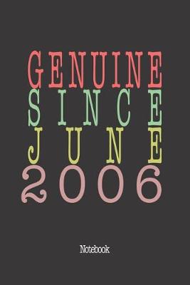 Book cover for Genuine Since June 2006