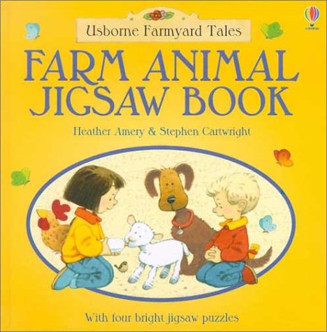 Book cover for Farm Animal Jigsaw Book