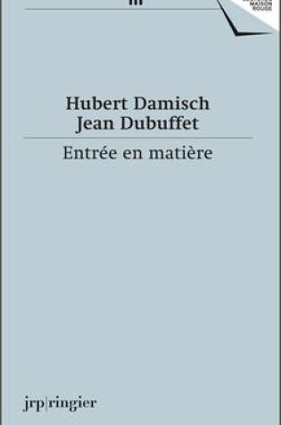 Cover of Hubert Damisch, Jean Dubuffet