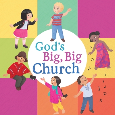 Book cover for God's Big, Big Church (board book)