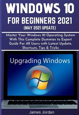 Book cover for Windows 10 for Beginners 2021 (May 2021 Update)