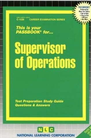 Cover of Supervisor of Operations