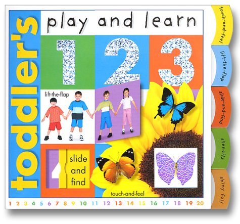 Book cover for Toddler's Play and Learn: 1, 2, 3