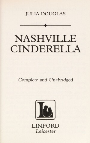 Book cover for Nashville Cinderella