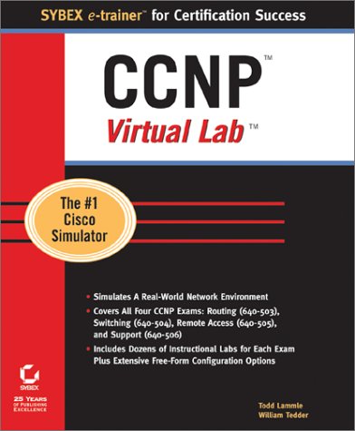 Book cover for CCNP Virtual Lab e-Trainer