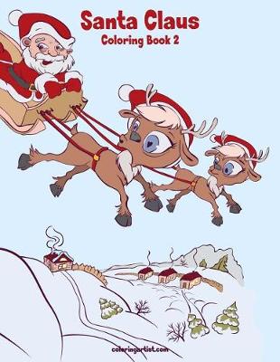 Book cover for Santa Claus Coloring Book 2