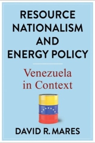 Cover of Resource Nationalism and Energy Policy