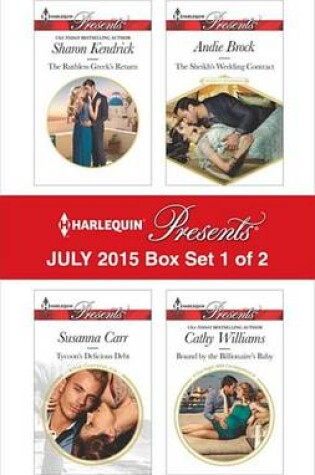 Cover of Harlequin Presents July 2015 - Box Set 1 of 2