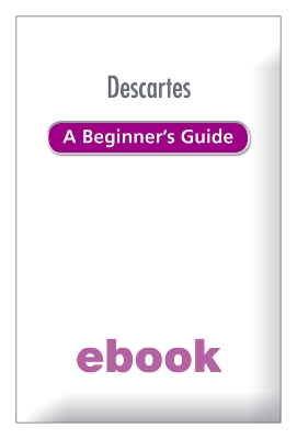 Book cover for Descartes A Beginner's Guide