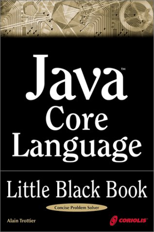 Book cover for Java 2 Core Language Little Black Book