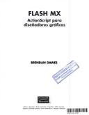 Book cover for Flash MX Actioscript Para Disenadores Graficos