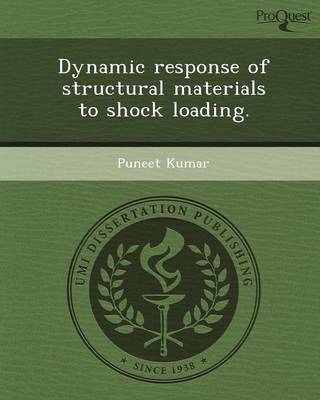 Book cover for Dynamic Response of Structural Materials to Shock Loading