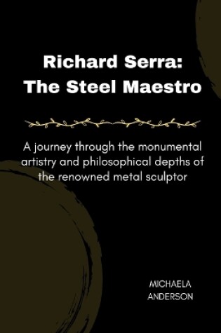 Cover of Richard Serra