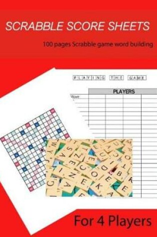 Cover of Scrabble Score Sheet