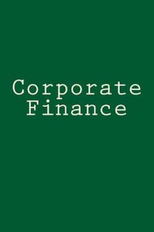 Cover of Corporate Finance