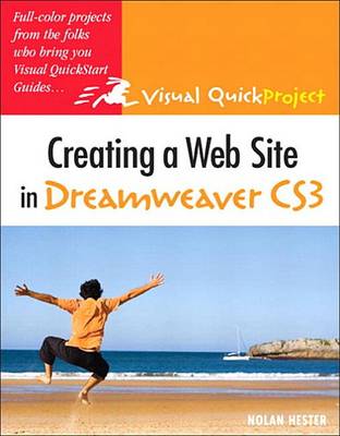 Book cover for Creating a Web Site in Dreamweaver Cs3