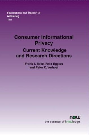 Cover of Consumer Informational Privacy