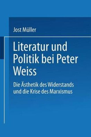 Cover of Literatur Und Politik Bei Peter Weiss