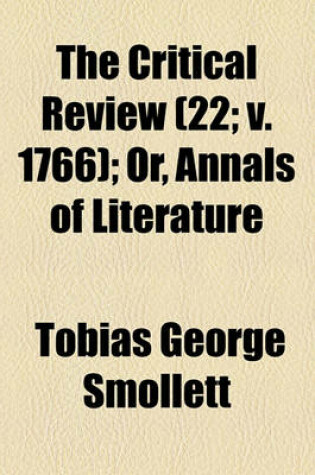 Cover of The Critical Review (Volume 22;