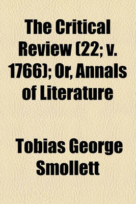 Book cover for The Critical Review (Volume 22;