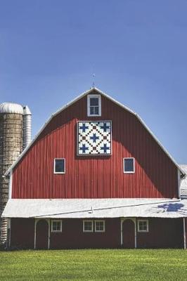 Book cover for Barn Quilt Portable Notebook