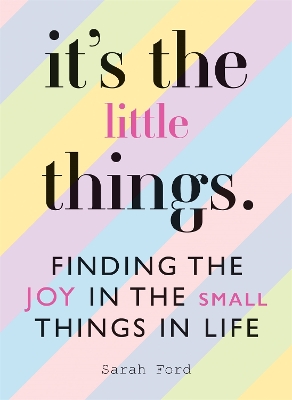 Book cover for It's the Little Things