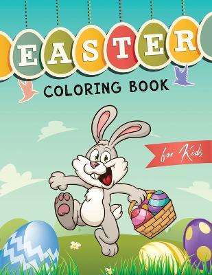 Book cover for Kids Easter Coloring Book