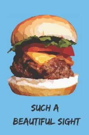 Cover of Cheeseburger Lovers Blank Lined Journal Notebook