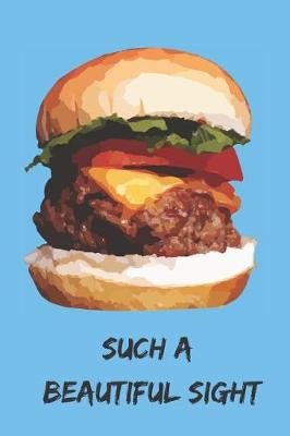 Book cover for Cheeseburger Lovers Blank Lined Journal Notebook