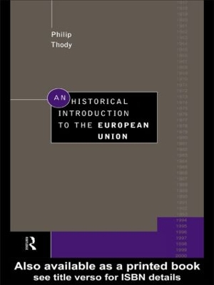 Book cover for An Historical Introduction to the European Union