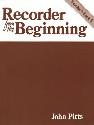 Book cover for Recorder from the Beginning - Teacher's Book 2