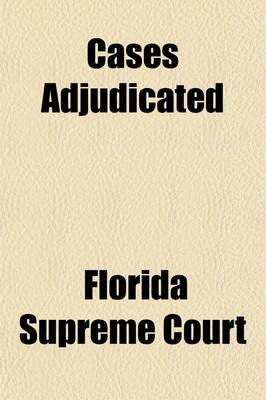 Book cover for Cases Adjudicated Volume 50