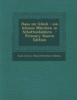 Book cover for Hans Im Gluck