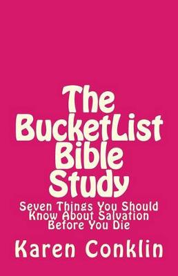 Book cover for The BucketList Bible Study