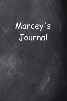 Cover of Marcey Personalized Name Journal Custom Name Gift Idea Marcey