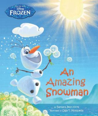 Book cover for Disney Frozen An Amazing Snowman