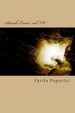 Cover of Articole, Eseuri Vol. IV (2014)