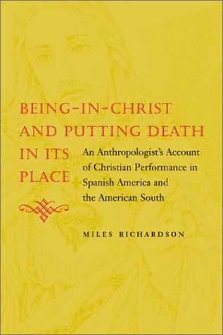 Book cover for Being-in-Christ and Putting Death in Its Place